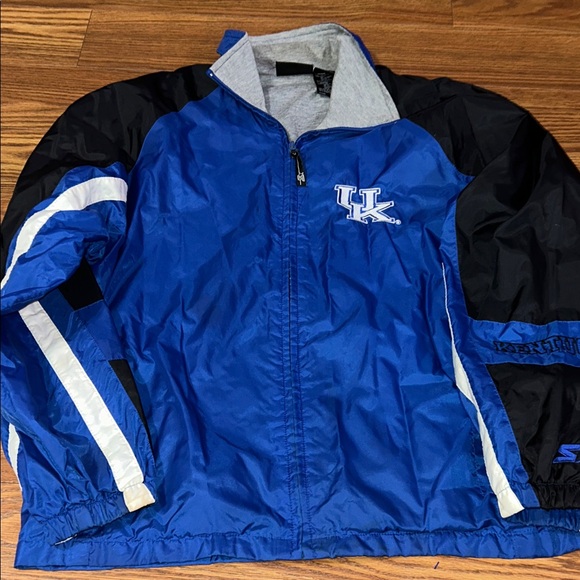 STARTER Other - Vintage 90s UK Kentucky Wildcats Starter Windbreaker Jacket Nylon Men's Med
